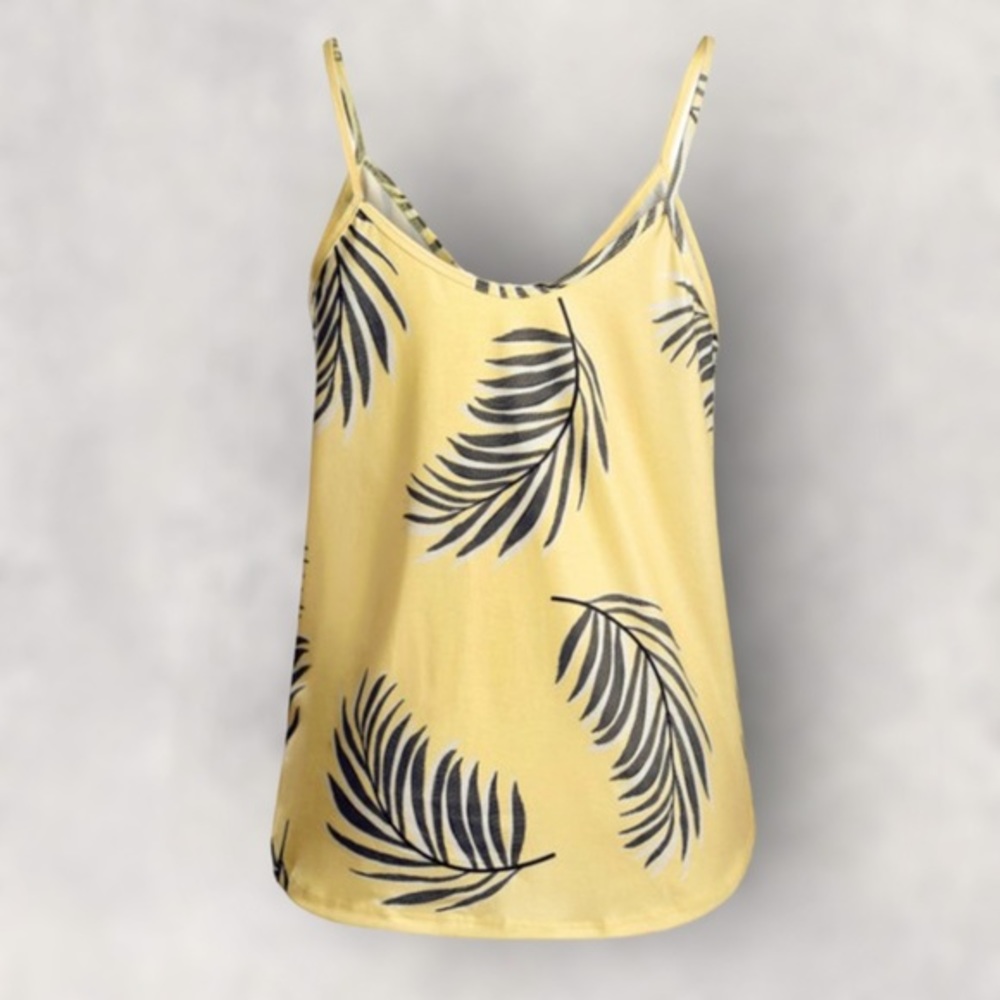 Women's V Neck Spaghetti‎ Strap Cami Shirt Size 2XL - Picture 3 of 8